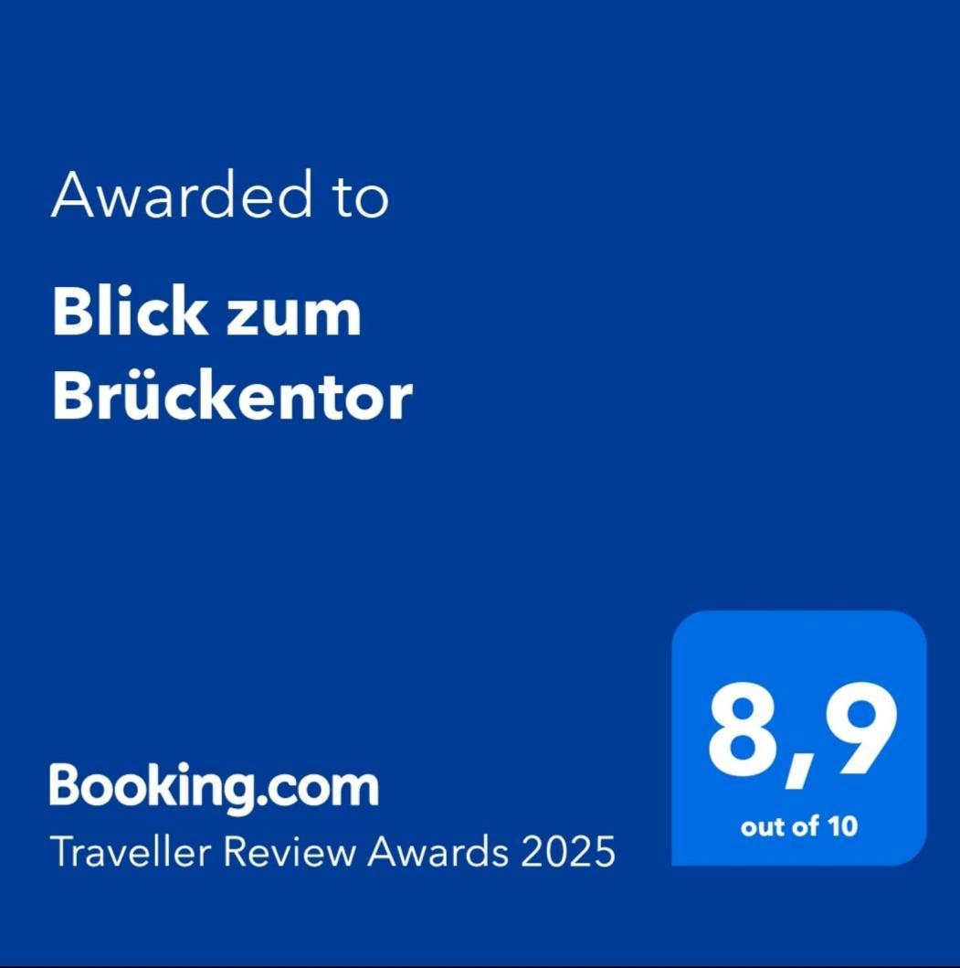 特拉本特拉巴赫Blick Zum Brueckentor公寓 外观 照片
